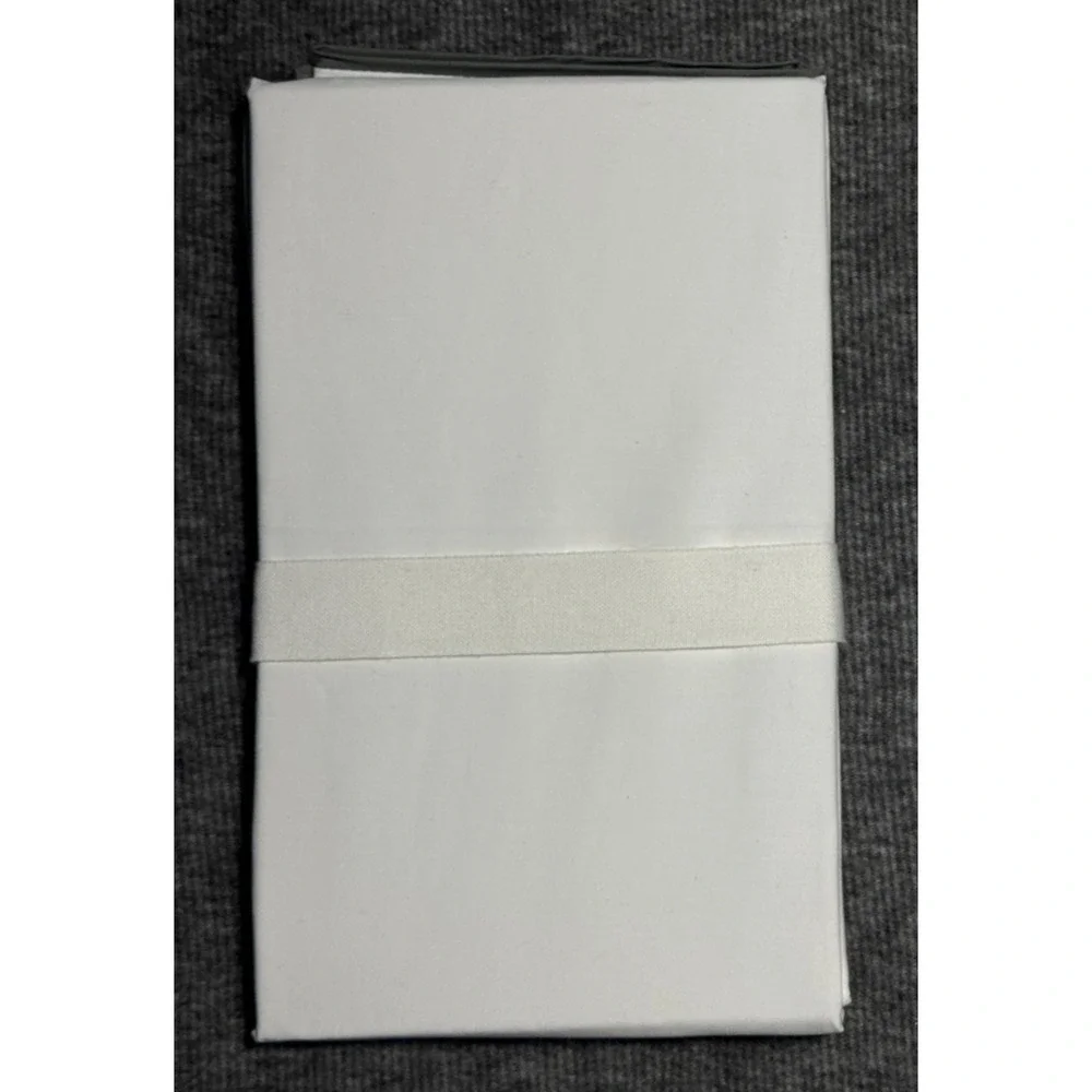 Pottery Barn Morgan Sham EURO 26x26 White Flagstone Gray 400 Thread Count